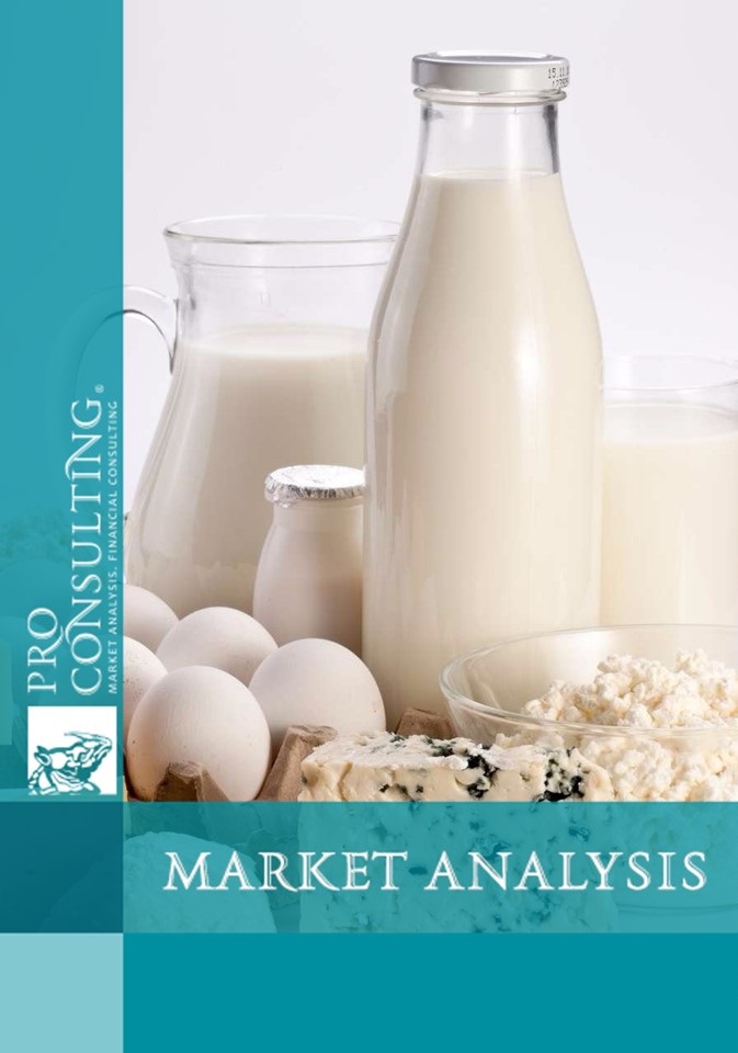 Research of milk and dairy products in Ukraine. 2004-2005,